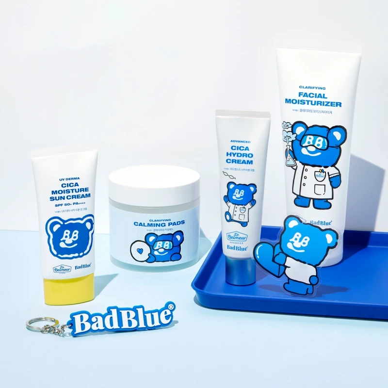 肌本博士X BAD BLUE 2023積雪草聯名系列。