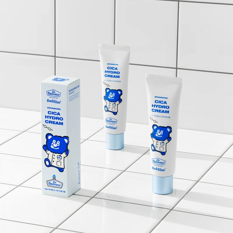 肌本博士積雪草水凝霜BAD BLUE聯名版40ml，NT590