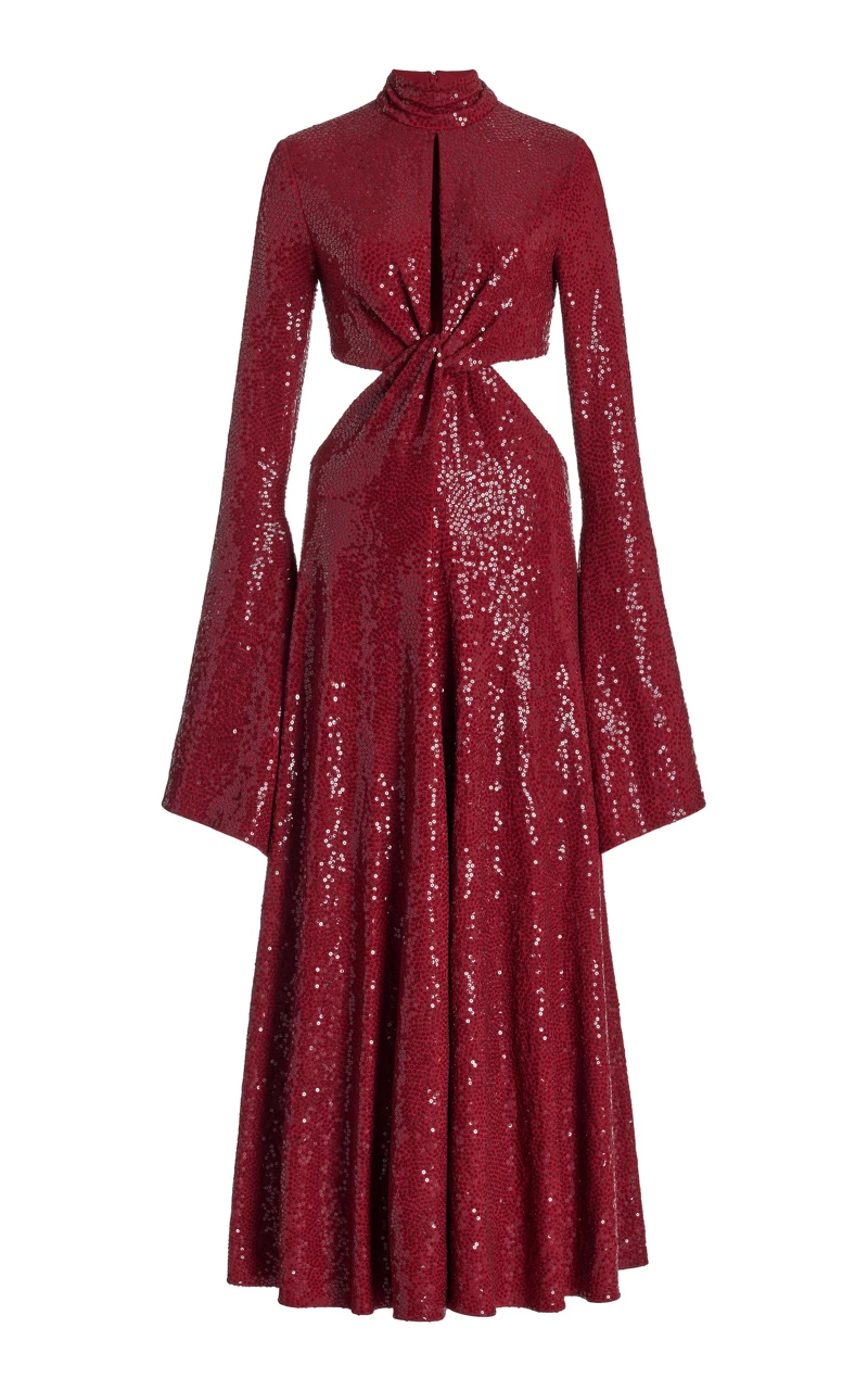 Michael Kors 酒紅色洋裝,價格店洽。 Michael Kors 酒紅色洋裝,價格店洽。