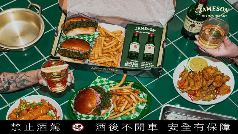 JAMESON 雙重派對盒開賣時間曝光。 JAMESON 雙重派對盒開賣時間曝光。