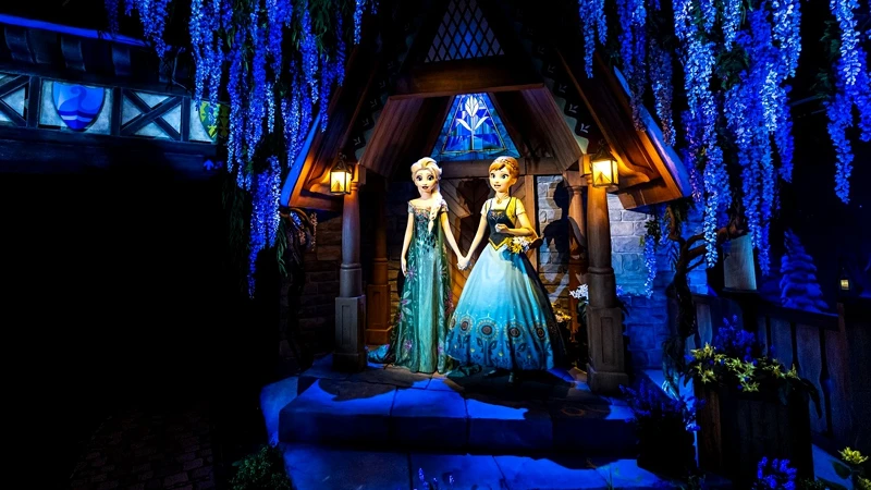 「魔雪奇幻之旅」會有安娜、艾莎現身！是採用先進技術打造的發聲機械人偶