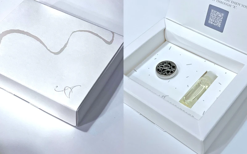 Restaurant A 的開幕餐會邀請函,用淨白的盒子裝載,十分別緻。 Restaurant A 的開幕餐會邀請函,用淨白的盒子裝載,十分別緻。