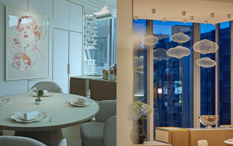 餐廳角落皆有工藝家,畫家的作品可欣賞。 餐廳角落皆有工藝家,畫家的作品可欣賞。