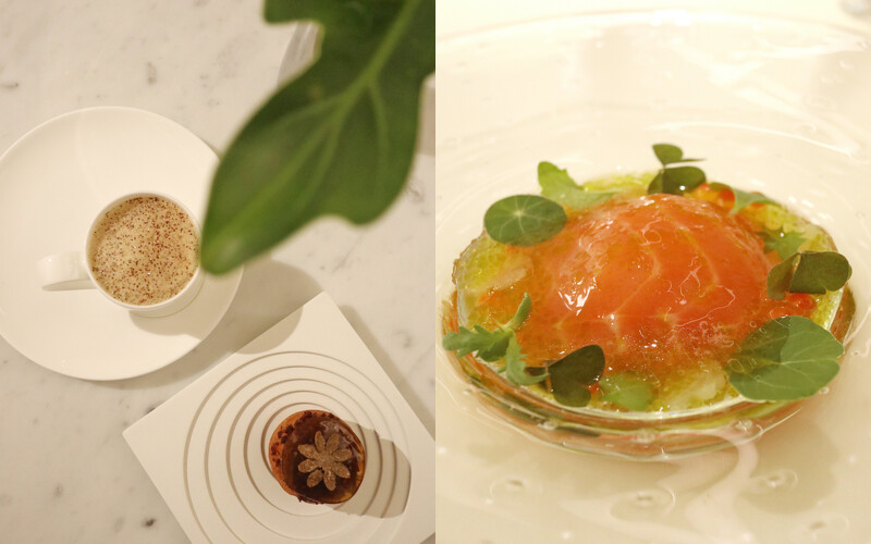 此次開幕菜單食材上多以使用「蔬菜」作為主體。 此次開幕菜單食材上多以使用「蔬菜」作為主體。