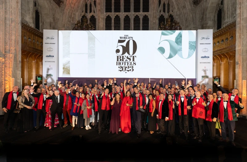 首屆「The World's 50 Best Hotels」得獎名單已於倫敦時間9月20日在倫敦市政廳舉行的盛大頒獎典禮上揭曉。 首屆「The World's 50 Best Hotels」得獎名單已於倫敦時間9月20日在倫敦市政廳舉行的盛大頒獎典禮上揭曉。