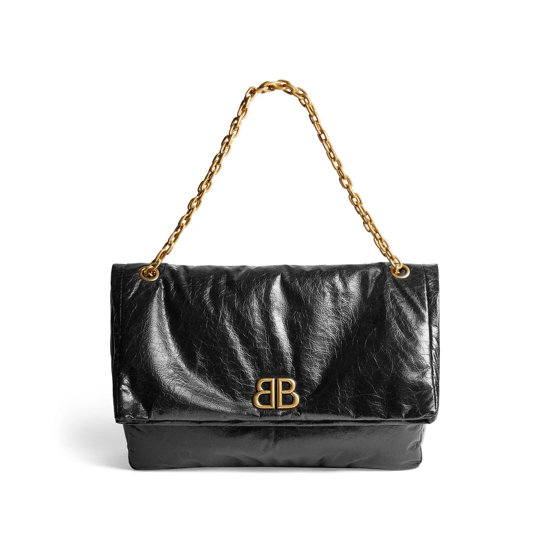 Balenciaga Monaco大型鍊條包，NT$113,400。