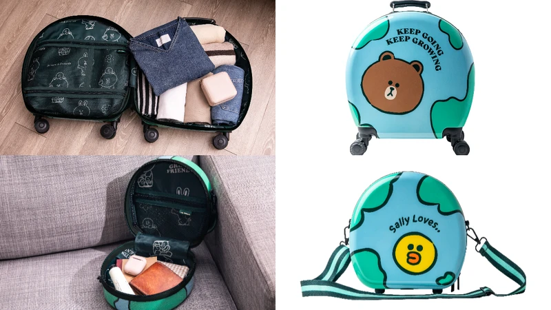 大容量的箱包組。 大容量的箱包組。