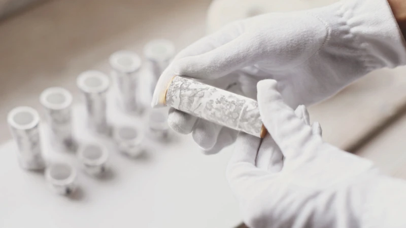 2023全新迪奧高訂非凡唇膏產品製作過程。 2023全新迪奧高訂非凡唇膏產品製作過程。