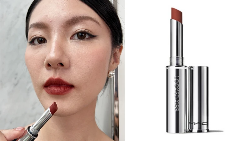 M.A.C超鎖吻霧感唇膏(#69 Sophistry)，NT1,180