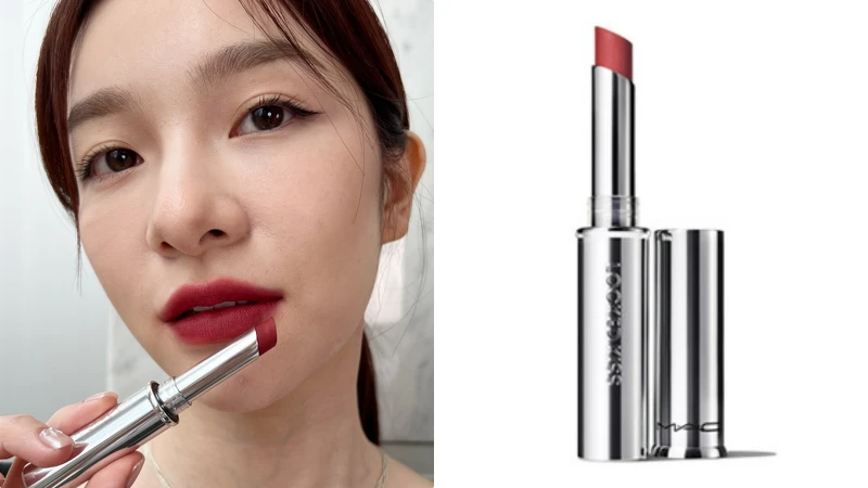 M.A.C超鎖吻霧感唇膏(#79 Coy)，NT1,180