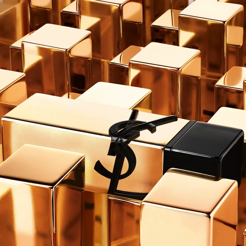 YSL奢華緞面唇膏(40色)，NT1,580。