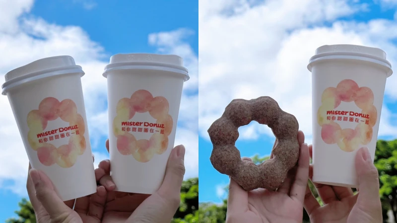 Mister Donut推甜甜圈優惠。