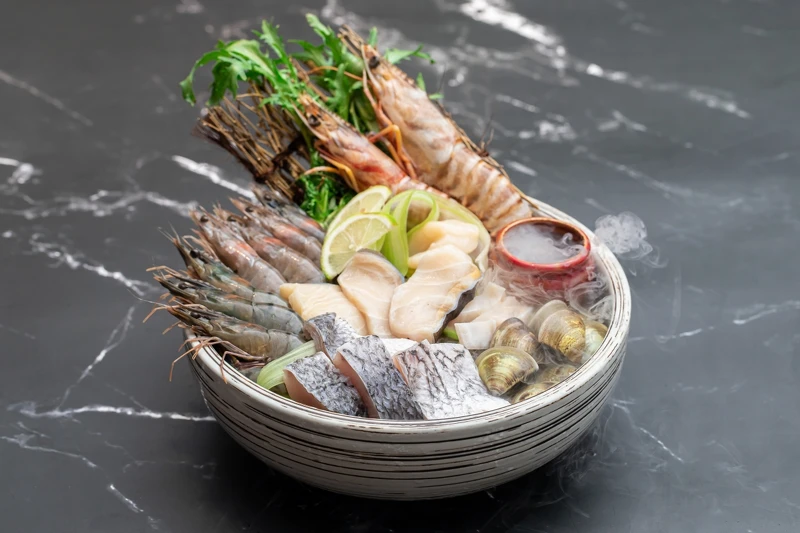 精選海鮮盤。