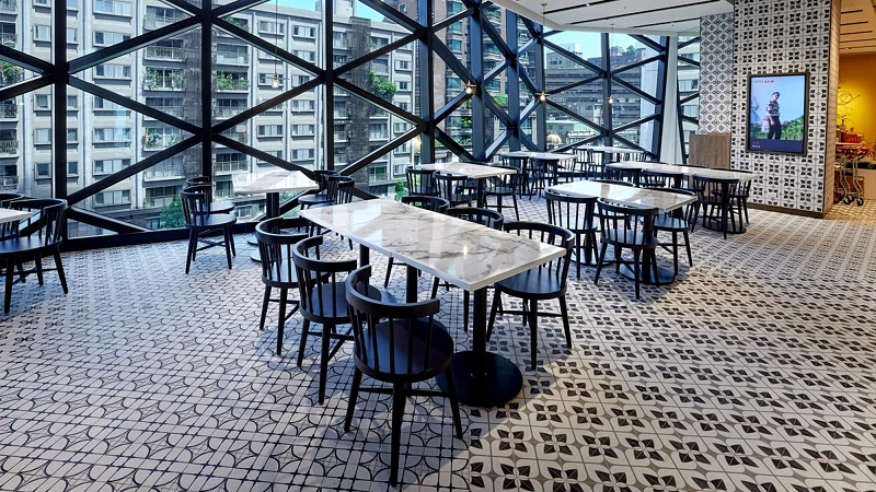 客席座位能享有絕美窗景 客席座位能享有絕美窗景