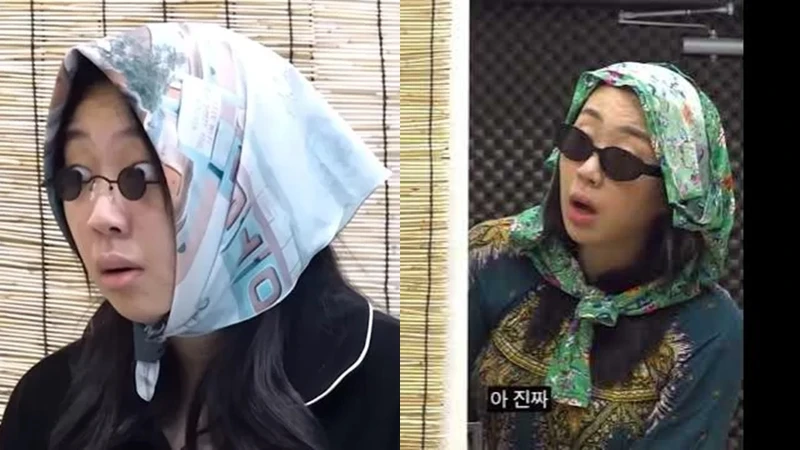 李泳知在節目上的招牌造型。 李泳知在節目上的招牌造型。