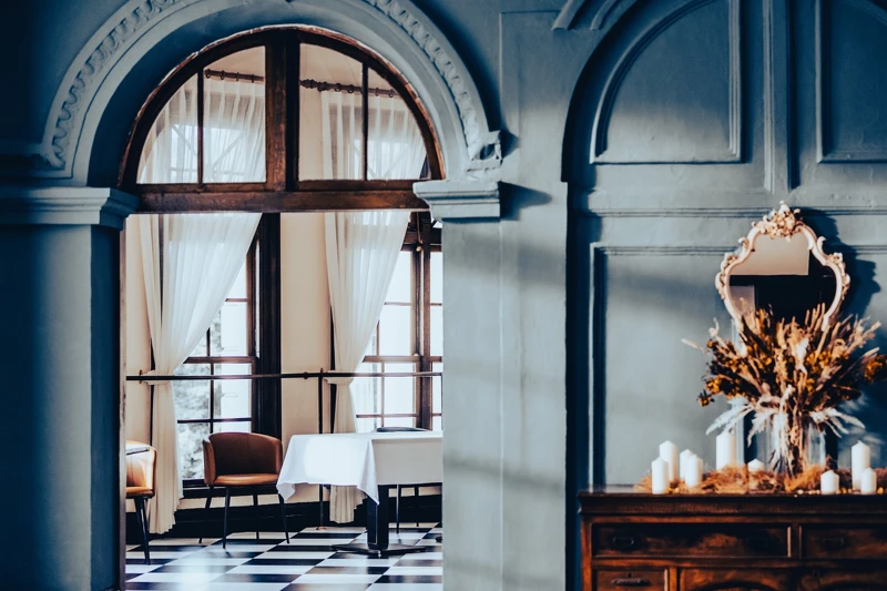 古典氣質空間相當特別少見。