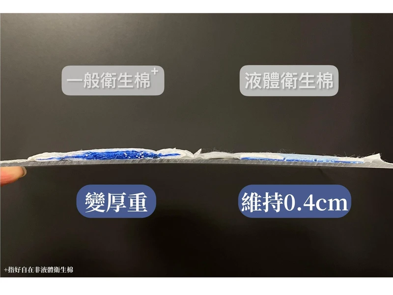 M編實測2:看得見的輕薄舒適!液體衛生棉吸好吸滿仍然維持0.4cm,輕薄無痕不卡屁屁! M編實測2:看得見的輕薄舒適!液體衛生棉吸好吸滿仍然維持0.4cm,輕薄無痕不卡屁屁!