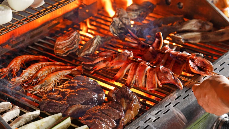 英迪格美式烤肉。