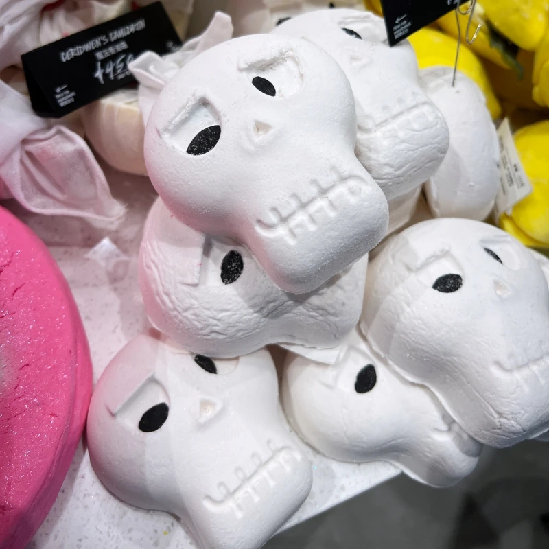 LUSH骷髏頭泡泡浴芭,NT410 LUSH骷髏頭泡泡浴芭,NT410