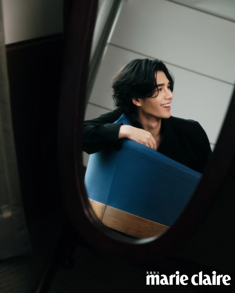 黑色假兩件西裝外套， Ground Y。