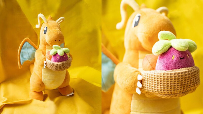 「台北寶可夢中心」第一彈紀念商品:快龍絨毛娃娃! 「台北寶可夢中心」第一彈紀念商品:快龍絨毛娃娃!