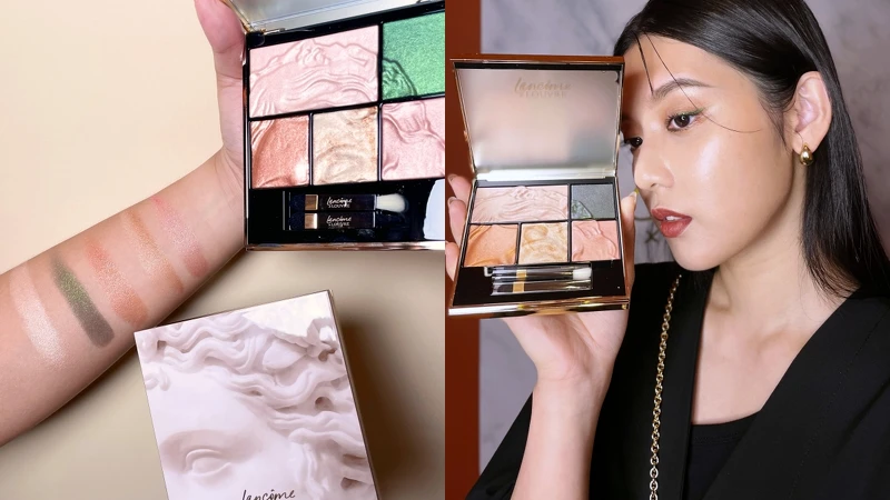 蘭蔻羅浮宮聯名系列 限定眼頰彩盤 實拍 蘭蔻羅浮宮聯名系列 限定眼頰彩盤 實拍