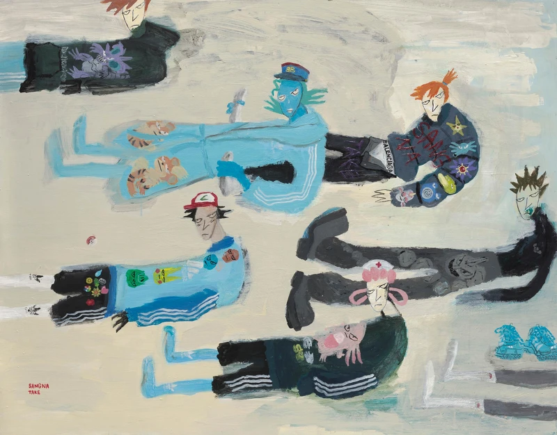 桑拿大可,2023,Balenciaga x Pokemon-冷漠。 桑拿大可,2023,Balenciaga x Pokemon-冷漠。