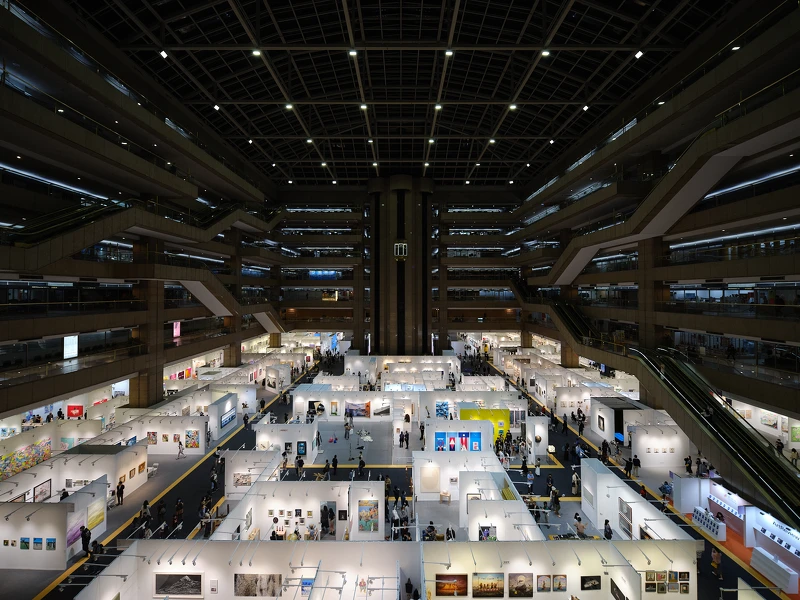 亞太藝術博覽會ART TAIPEI 2022現場照。