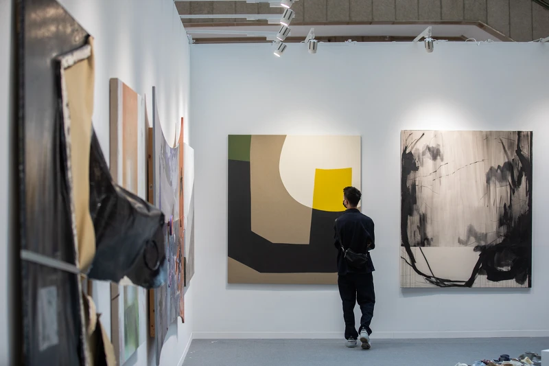 亞太藝術博覽會ART TAIPEI 2022現場照。