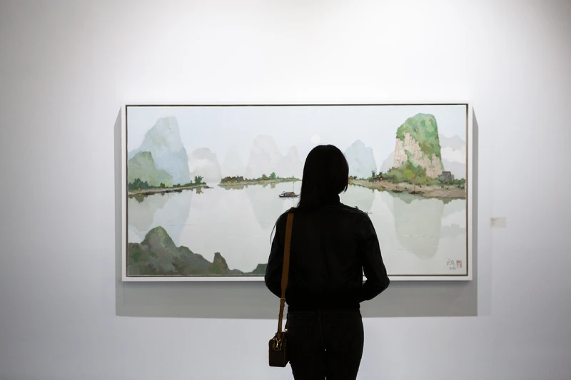 亞太藝術博覽會ART TAIPEI 2022現場照。