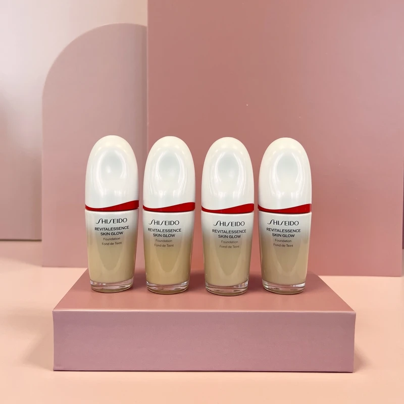 SHISEIDO資生堂國際櫃超聚光活膚精華粉底實品。