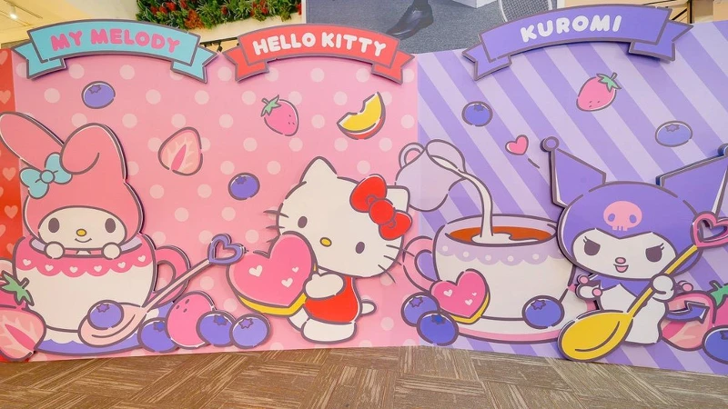 甜蜜午茶區。 甜蜜午茶區。