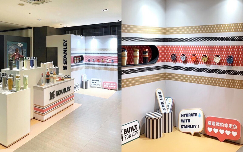 台中快閃店現場。 台中快閃店現場。