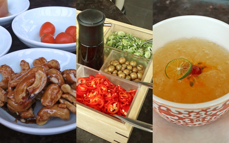 從上桌小菜到醬料盤、甜點,「明粵」都匠心獨具推出獨家搭配,做出市場區隔。 從上桌小菜到醬料盤、甜點,「明粵」都匠心獨具推出獨家搭配,做出市場區隔。