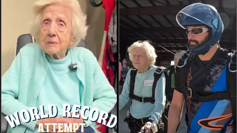 Photo/IG @skydivechicago Photo/IG @skydivechicago