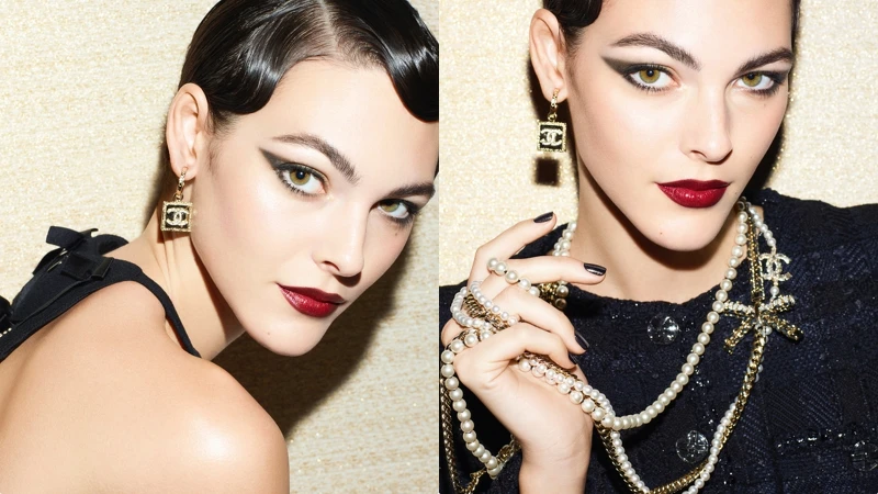 2023香奈兒聖誕限量彩妝系列形象圖。 2023香奈兒聖誕限量彩妝系列形象圖。