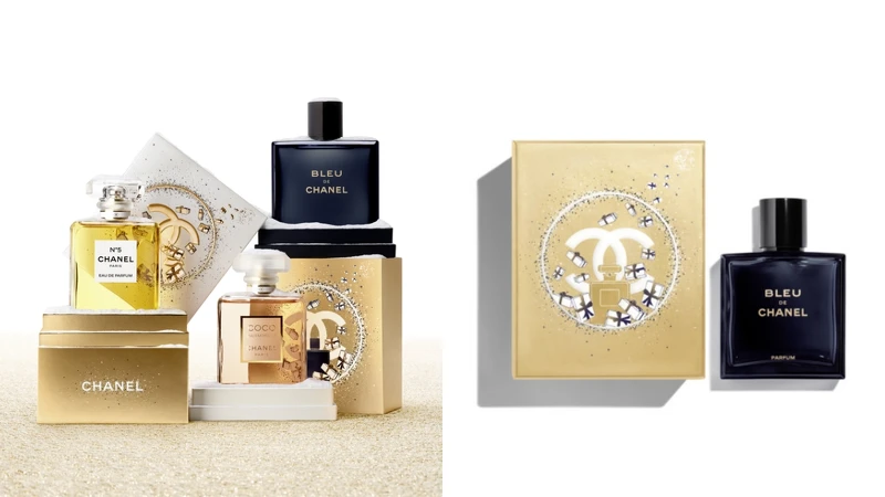 香奈兒藍色男性香精聖誕限定100ml,NT5,600 香奈兒藍色男性香精聖誕限定100ml,NT5,600