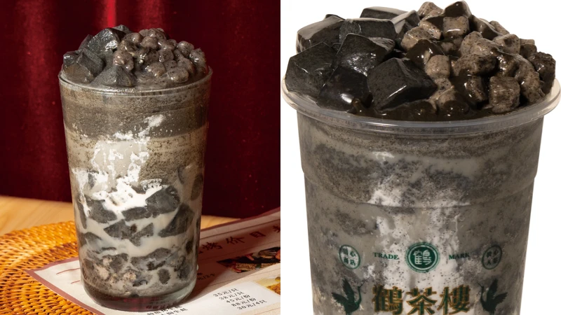 超級芝麻思鶴冰。 超級芝麻思鶴冰。