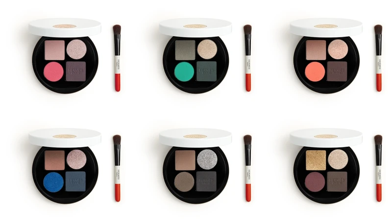 Le Regard Hermès 愛馬仕眼妝系列Ombres d'Hermès 愛馬仕眼影(共6款)，NT3,850