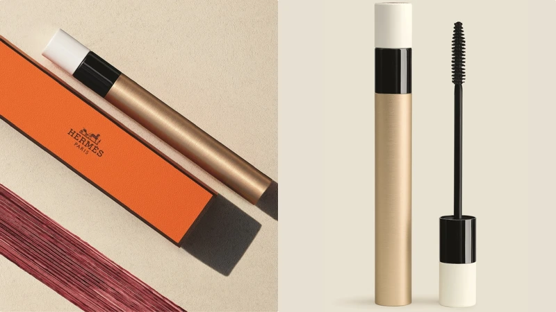 Le Regard Hermès愛馬仕眼妝系列Trait d'Hermès 愛馬仕睫毛膏視覺。