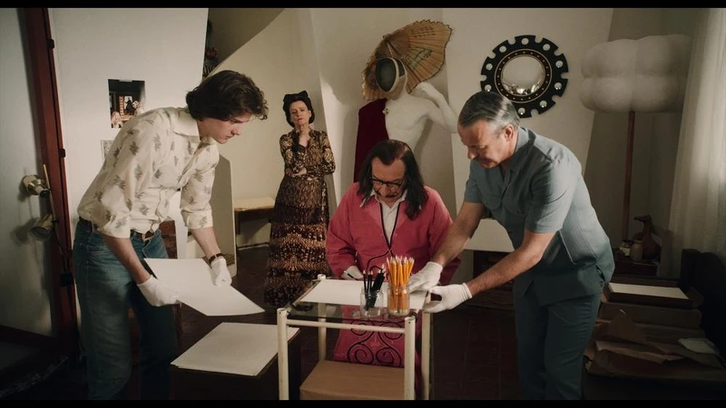 《達利:慾望之謎》_達利簽了許多空白紙因而假畫猖獗_右起_魯伯特格雷夫斯、班金斯利、芭芭拉蘇可娃、克里斯多福布瑞尼 《達利:慾望之謎》_達利簽了許多空白紙因而假畫猖獗_右起_魯伯特格雷夫斯、班金斯利、芭芭拉蘇可娃、克里斯多福布瑞尼