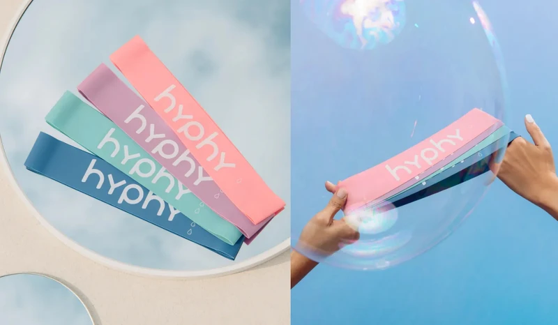 hyphy塑一圈迷你彈力帶-鑽石防滑刻紋版 NT.880