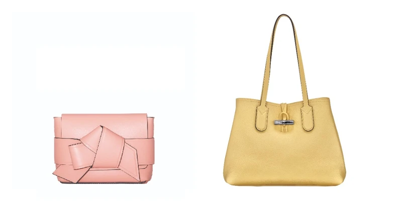 【全球獨家】Acne Studios台灣限定販售獨家包款《經典粉色迷你扭結單肩包》(A9獨家販售),推薦價23,000。 【新櫃登場】Longchamp《Roseau Essential托特包》推薦價21,000。 【全球獨家】Acne Studios台灣限定販售獨家包款《經典粉色迷你扭結單肩包》(A9獨家販售),推薦價23,000。 【新櫃登場】Longchamp《Roseau Essential托特包》推薦價21,000。