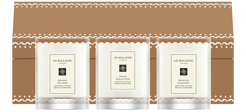 Jo Malone London 2023童話薑餅聖誕旅行香氛蠟燭套裝,NT4,200(官網旗艦店獨家) Jo Malone London 2023童話薑餅聖誕旅行香氛蠟燭套裝,NT4,200(官網旗艦店獨家)