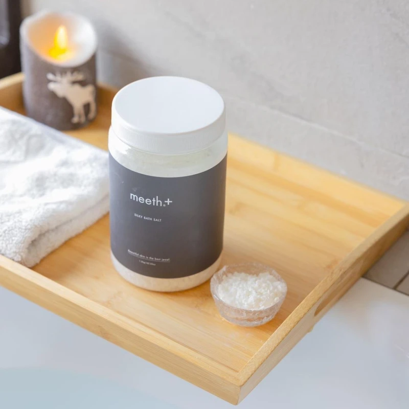 meeth純白花薰沐浴鹽，NT2,700