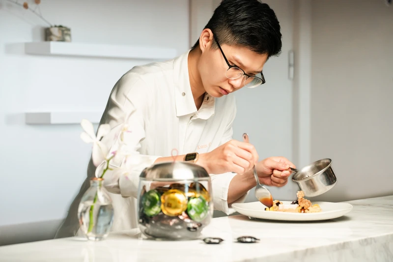 高雄承億酒店 Papillon 主廚程瑀丞（Karen）。