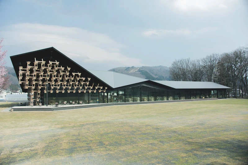 日本的「Snow Peak LAND STATION HAKUBA」營地。 日本的「Snow Peak LAND STATION HAKUBA」營地。