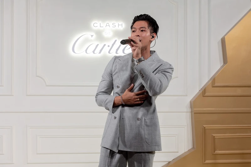高爾宣為卡地亞CLASH DE CARTIER雙重魅力風格派對獻唱