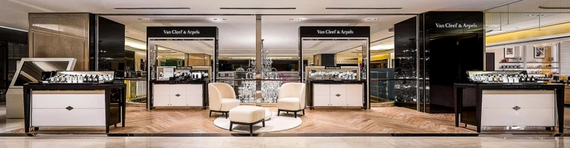 Van Cleef Arpels梵克雅寶全台首間旗艦香氛專門店空景照。 Van Cleef Arpels梵克雅寶全台首間旗艦香氛專門店空景照。