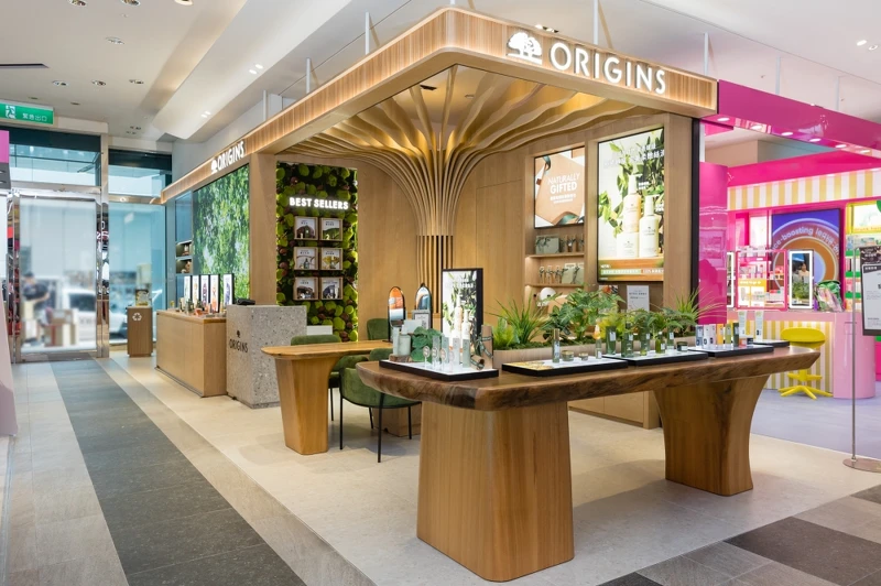 ORIGINS品木宣言植癒美學全球旗艦店。 ORIGINS品木宣言植癒美學全球旗艦店。
